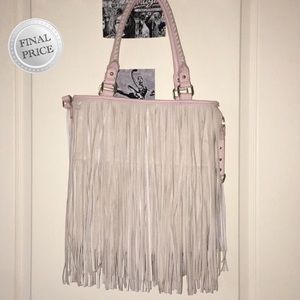 Steve Madden Tassel & Fringe Tote Bag